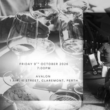 Perth Dinner ~ Friday 9th October, Avalon